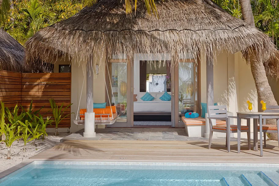 Sunset Beach Pool Villa at Anantara Dhigu Maldives - photo 1