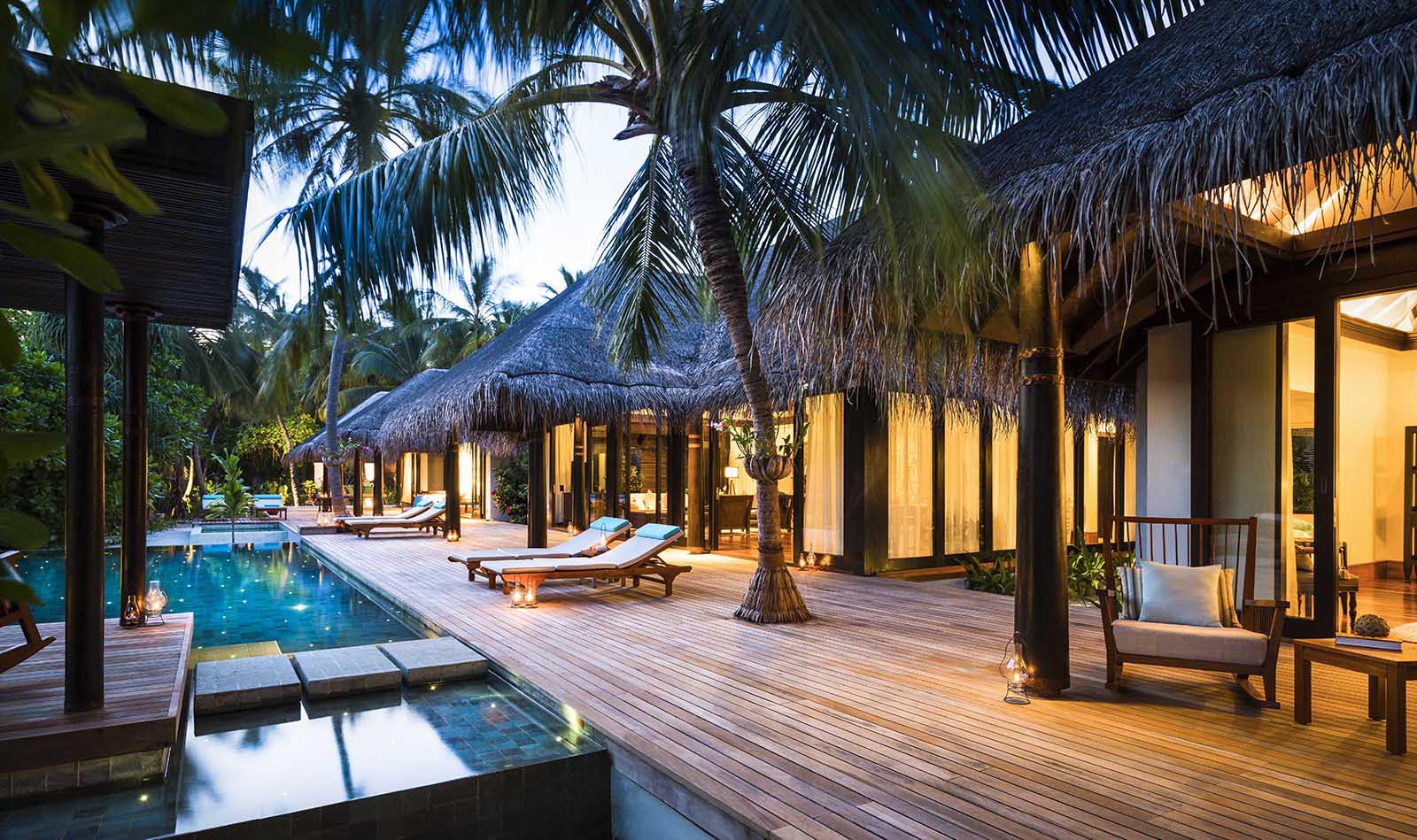 Three Bedroom Beach Pool Residence at Anantara Kihavah Maldives - photo 1