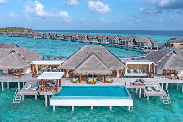 Two Bedroom Sunset Over Water Pool Residence at Anantara Kihavah Maldives - photo 1