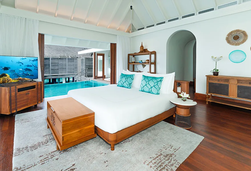 Beach Villa at Anantara Kihavah Maldives
