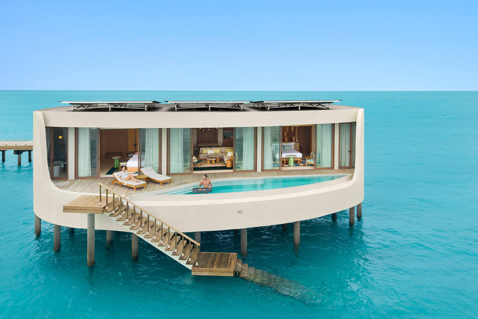 Grand Two-Bedroom Overwater Pool Villa at Centara Grand Lagoon Maldives - photo 1