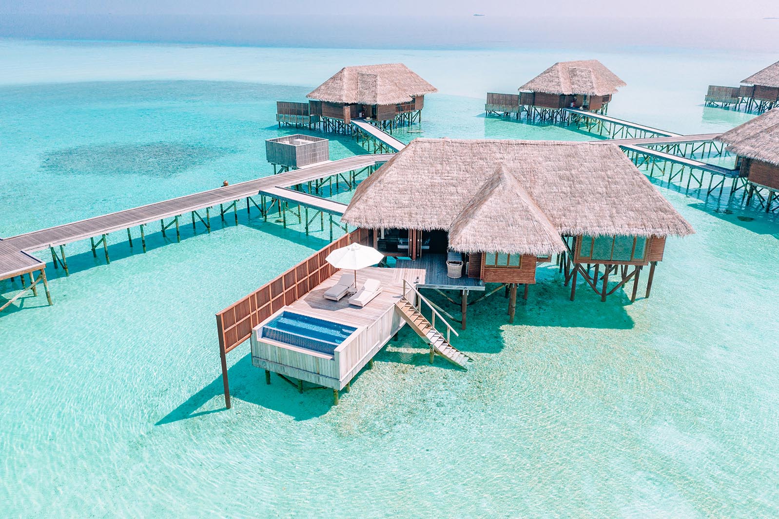Grand Water Villa With Pool at Conrad Maldives Rangali Island - photo 1