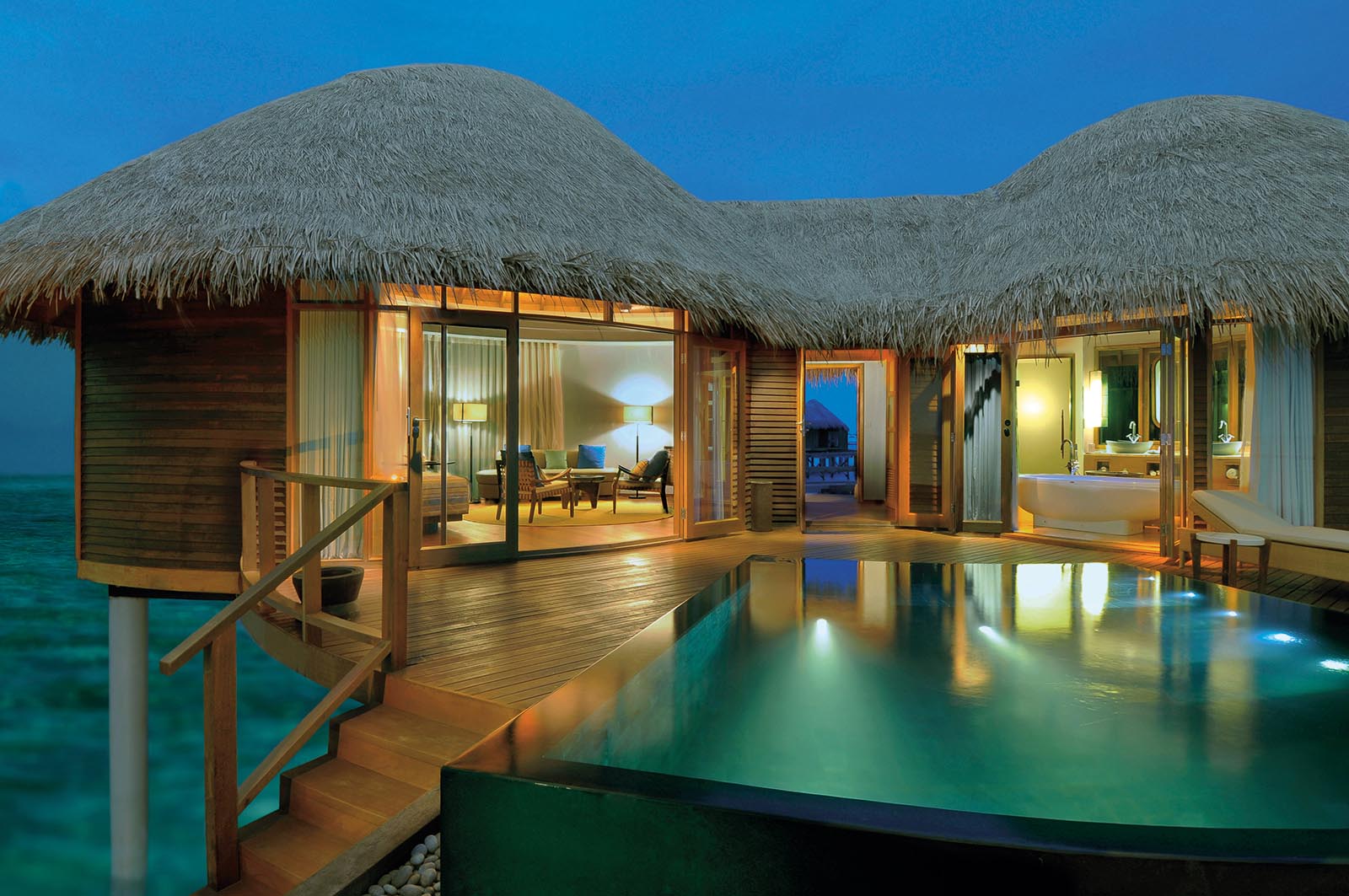 Family Water Villa at Constance Halaveli Maldives - photo 1
