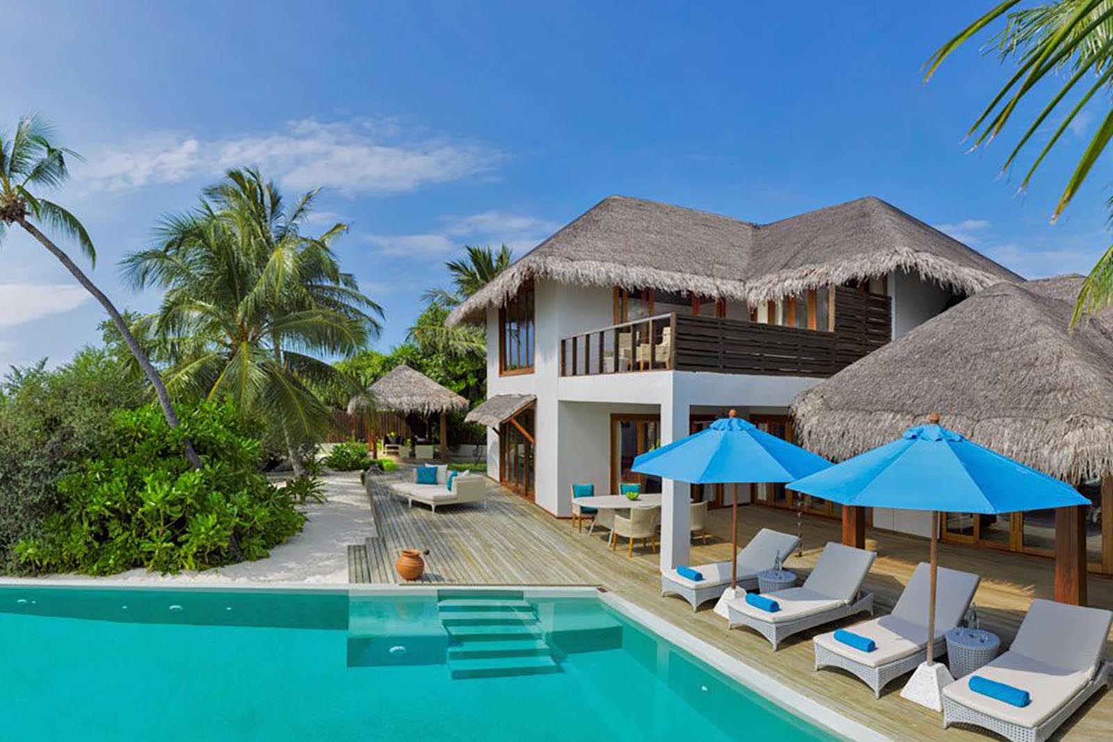 Three Bedroom Beach Pool Residence at Dusit Thani Maldives - photo 1