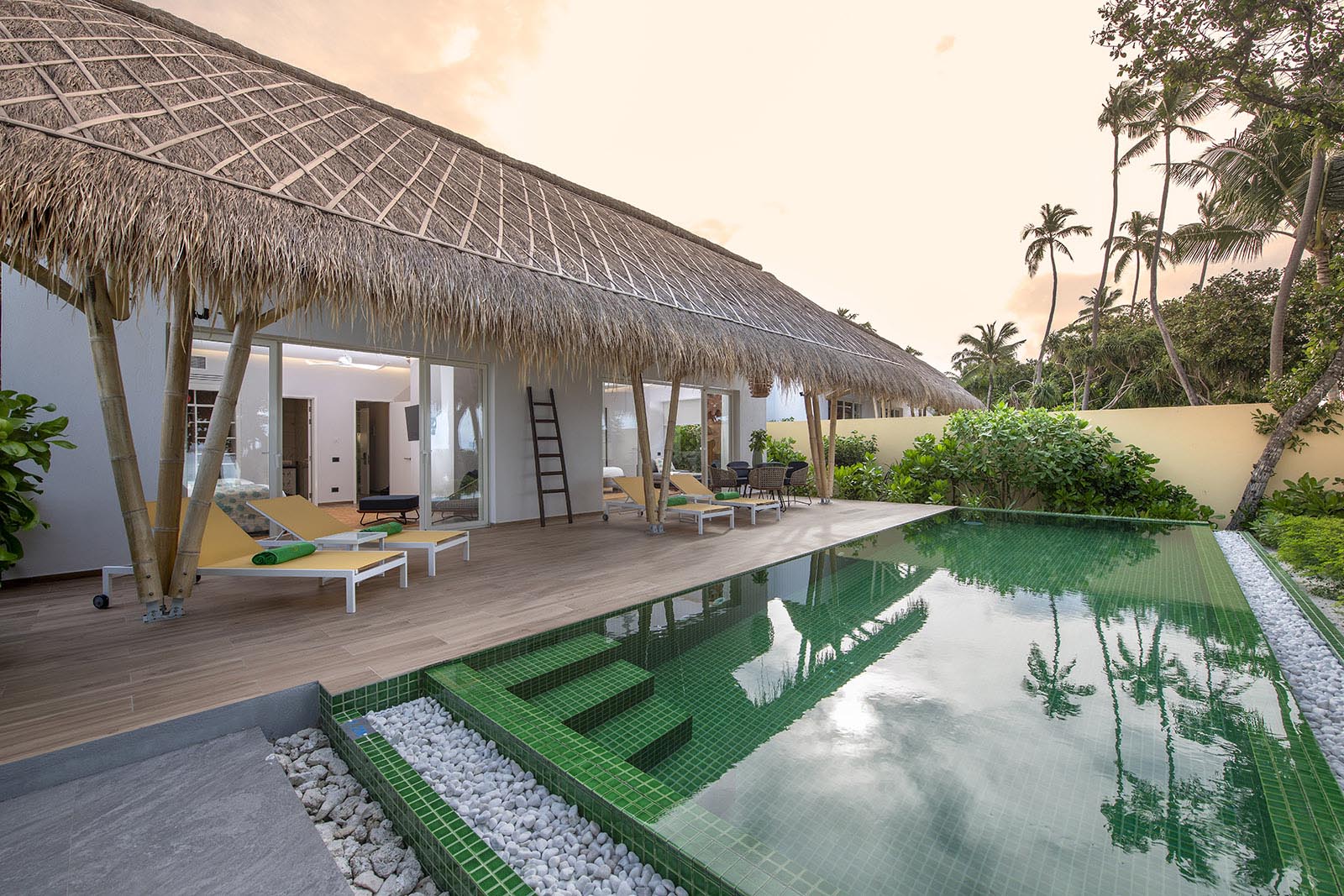 Family Beach Villas with Pool at Emerald Maldives Resort & Spa - photo 1