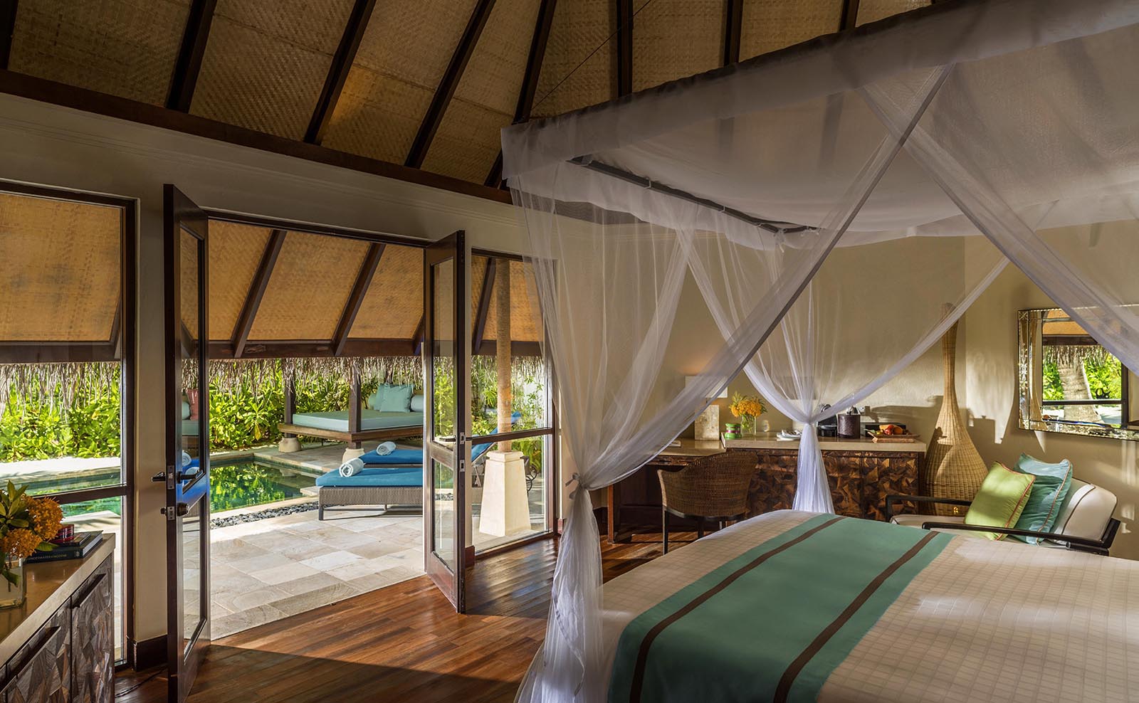 BEACH PAVILION WITH POOL at Four Seasons Resort Maldives at Kuda Huraa - photo 1