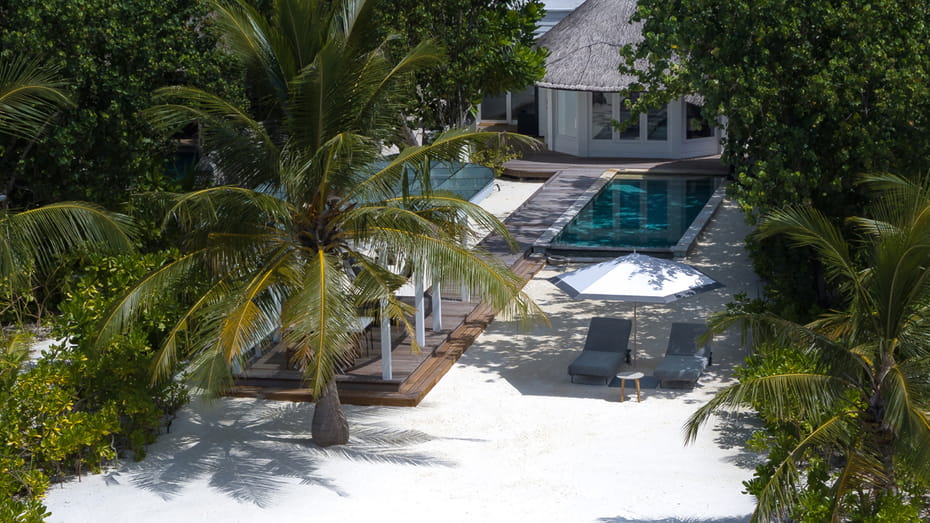 PREMIER FAMILY BEACH BUNGALOW WITH POOL at Four Seasons Resort Maldives at Kuda Huraa - photo 1