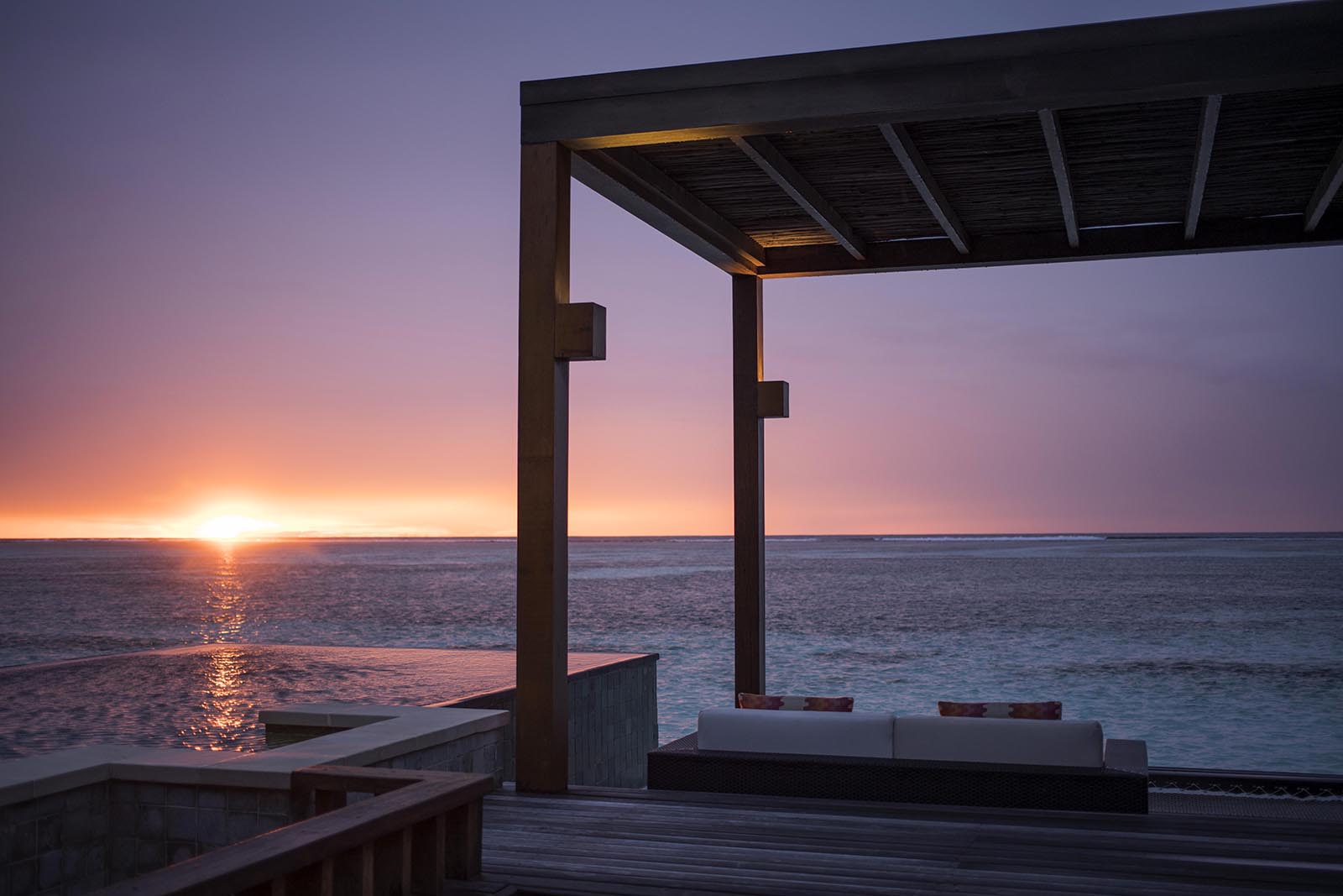 SUNRISE WATER VILLA WITH POOL at Four Seasons Resort Maldives at Kuda Huraa - photo 1
