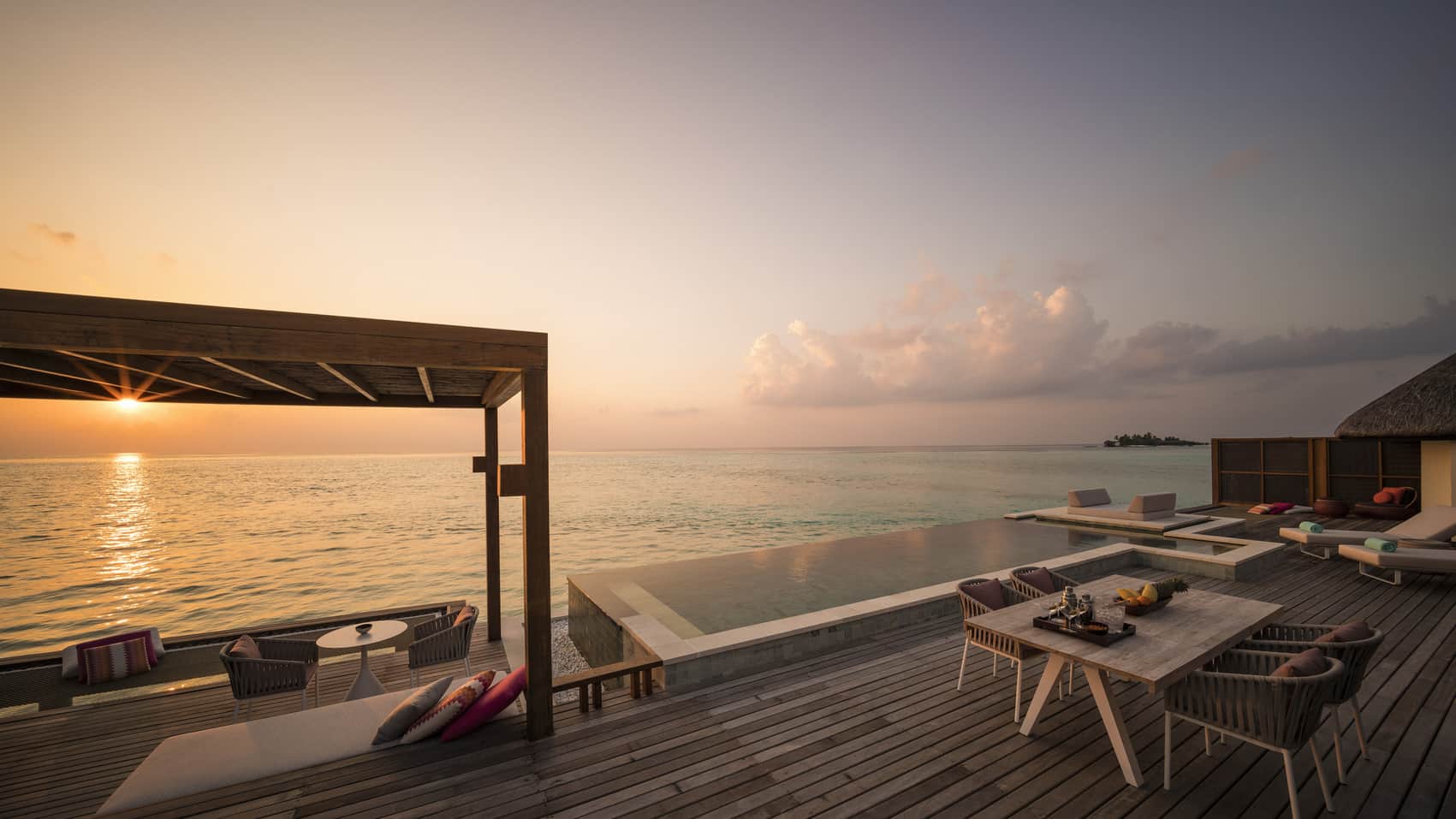 SUNSET TWO-BEDROOM WATER SUITE at Four Seasons Resort Maldives at Kuda Huraa - photo 1