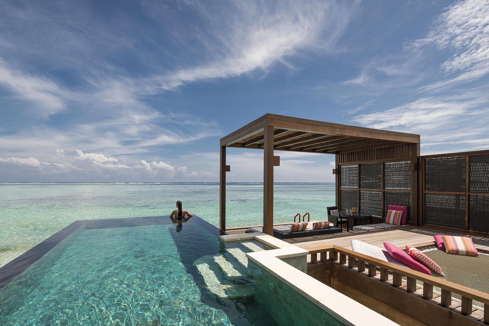 SUNSET WATER VILLA WITH POOL at Four Seasons Resort Maldives at Kuda Huraa - photo 1