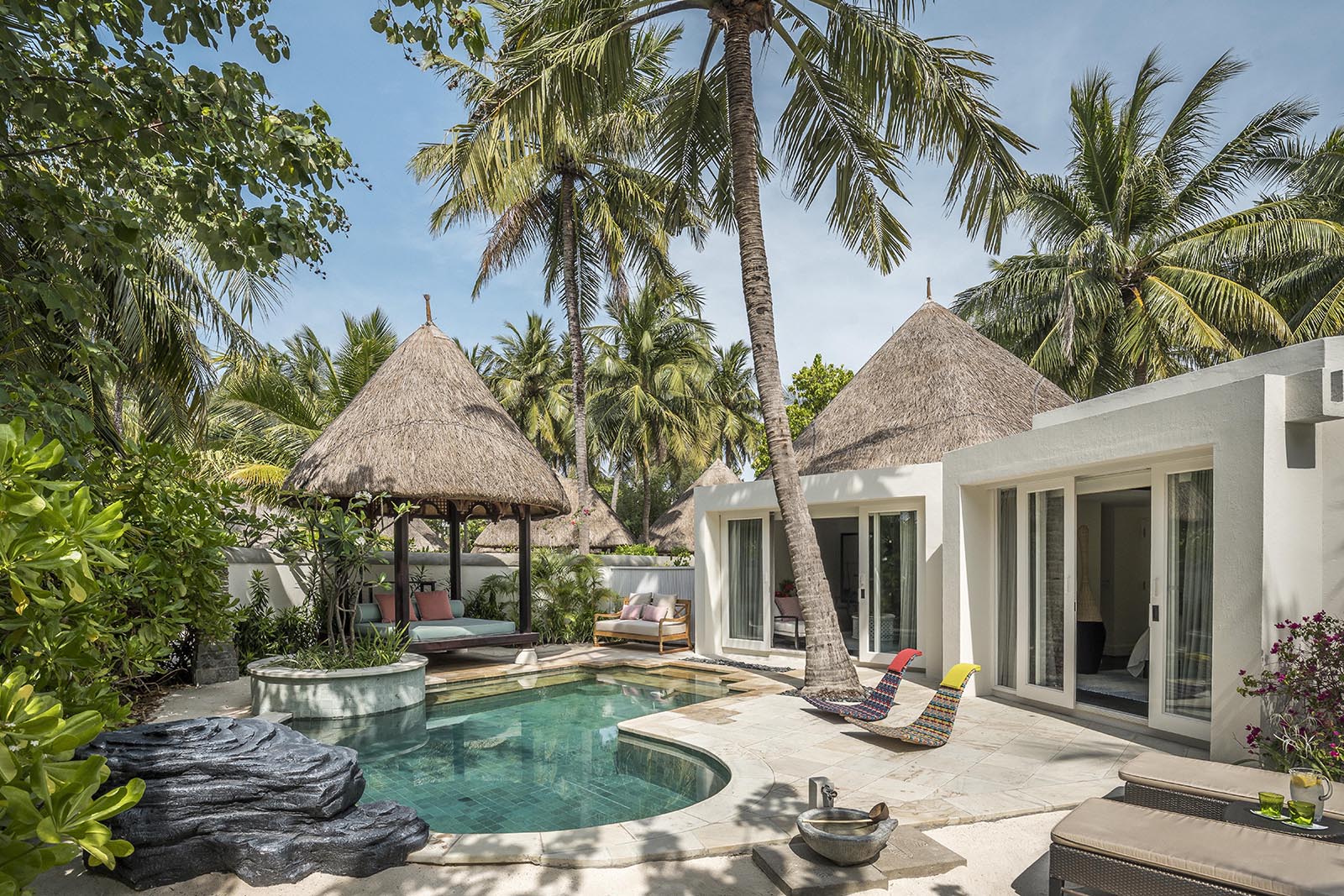TWO-BEDROOM BEACH PAVILION WITH POOL at Four Seasons Resort Maldives at Kuda Huraa - photo 1