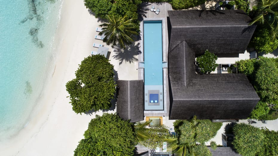 Two-bedroom Oceanfront Bungalow With Pool at Four Seasons Resort Maldives at Landaa Giraavaru - photo 1