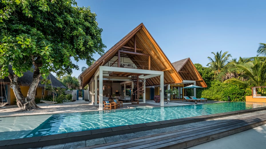 Two-bedroom Royal Beach Villa at Four Seasons Resort Maldives at Landaa Giraavaru - photo 1