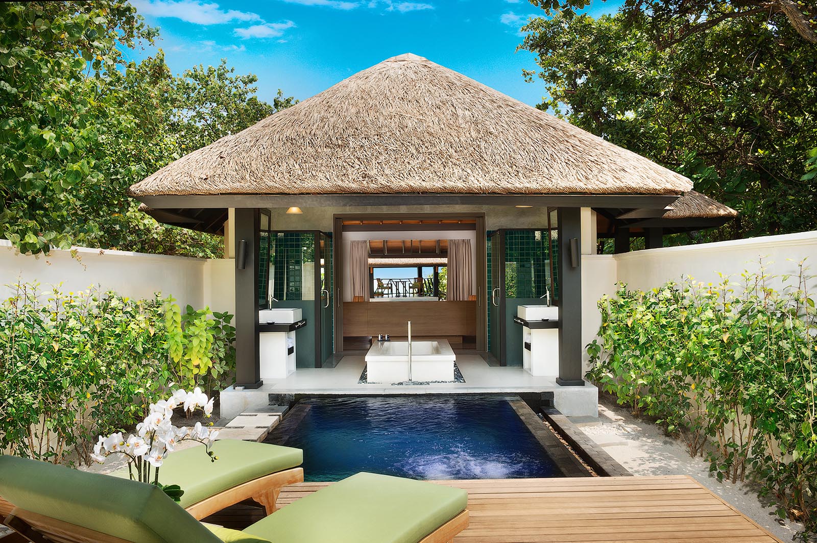 Beach Villa with Private Pool at JA Manafaru Resort - photo 1