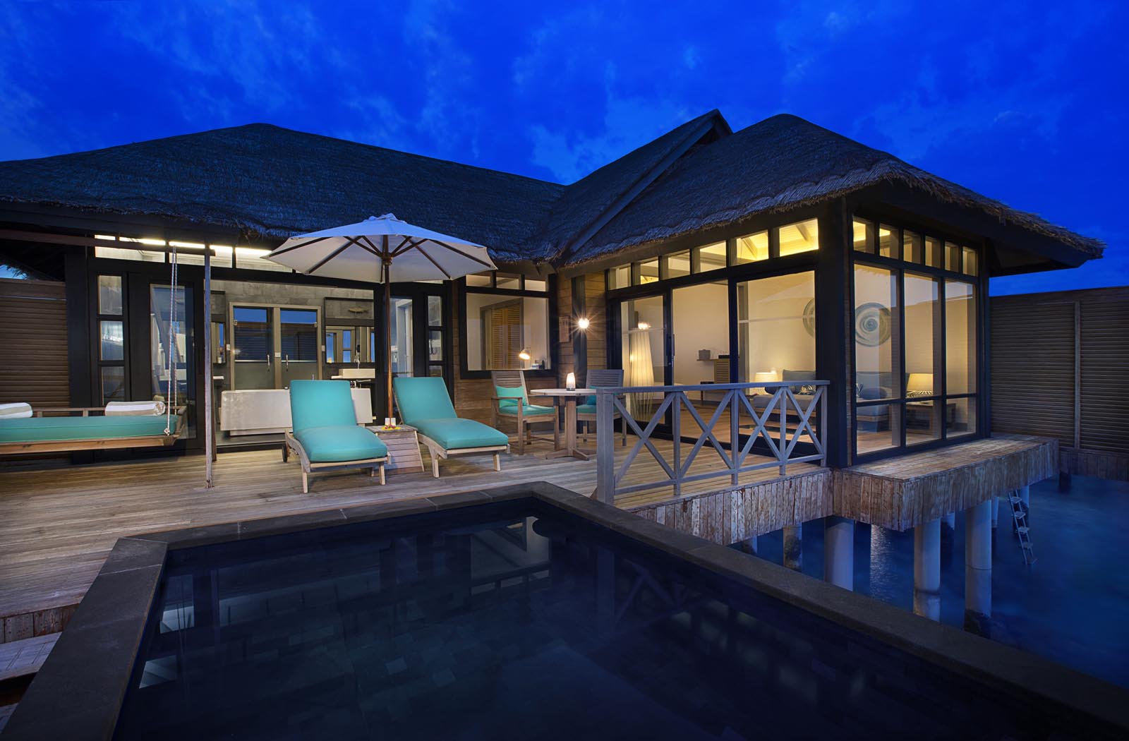 Sunset Water Villa with Infinity Pool at JA Manafaru Resort - photo 1