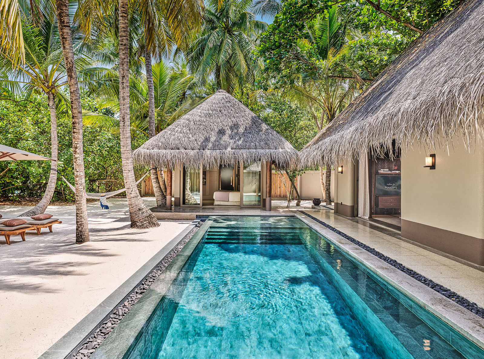 Two Bedroom Family Beach Villa with Two Pools at JOALI Maldives - photo 1