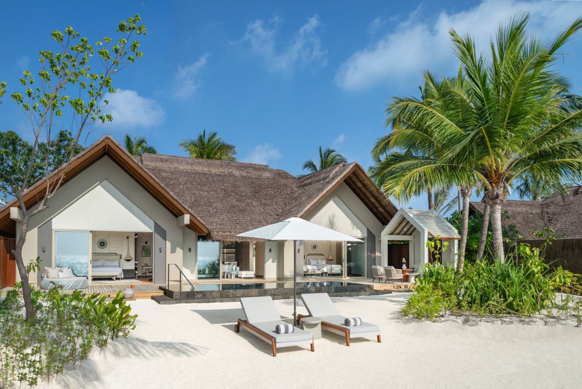 2 Bedroom Beach Pool Villa at JW Marriott Maldives Kaafu Atoll Island Resort - photo 1