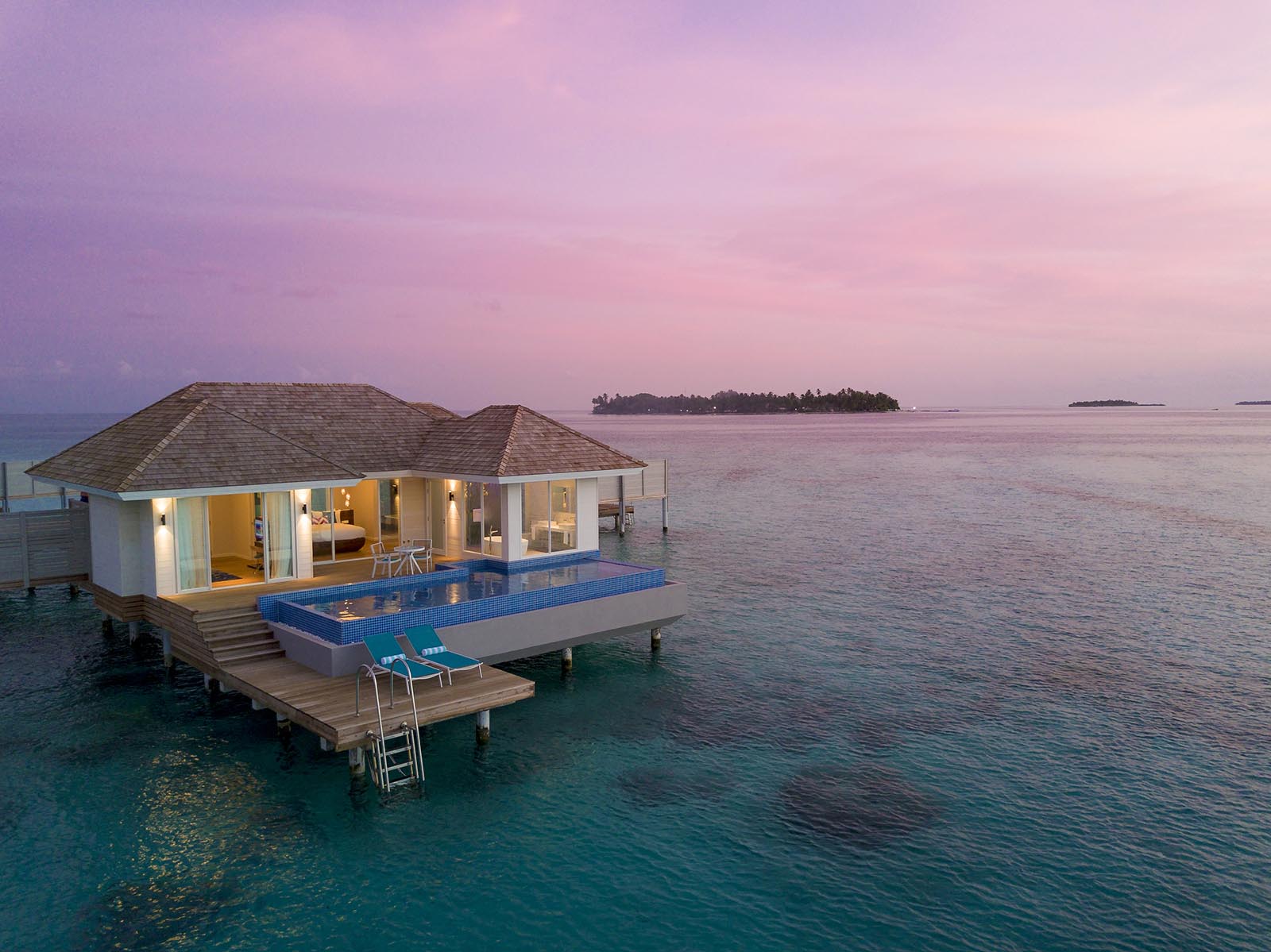 Honeymoon Aqua Pool Villa at Kandima Maldives - photo 1