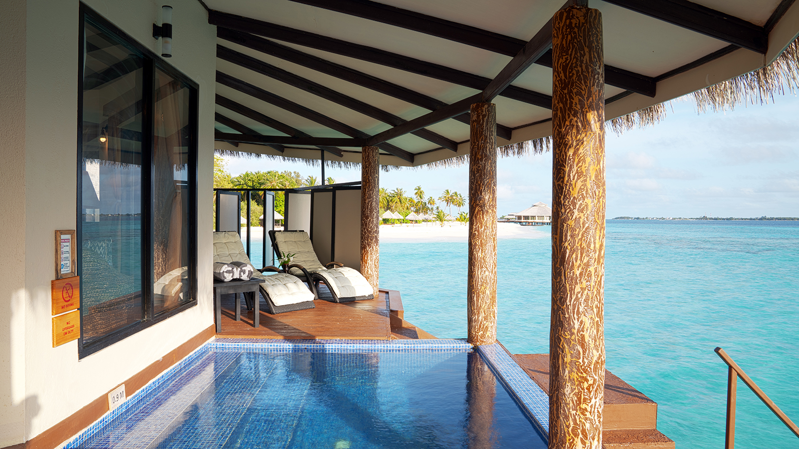 SUNSET OVERWATER VILLA WITH INFINITY POOL at Kihaa Maldives - photo 1