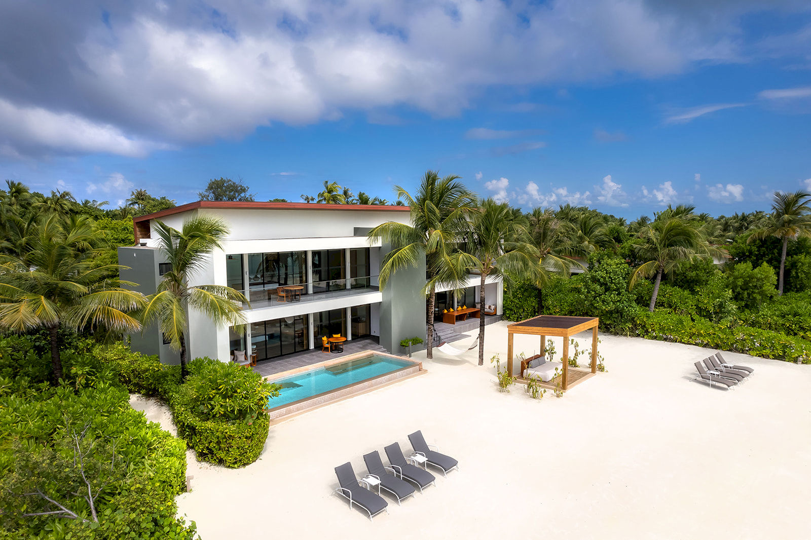 Four-Bedroom Beach Residence with Private Pool at Kuda Villingili Resort Maldives - photo 1