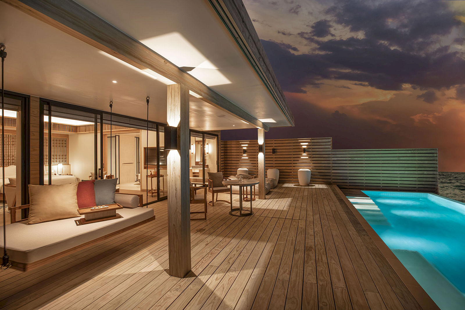 Sunrise Water Villa with Private Pool at Kuda Villingili Resort Maldives - photo 1