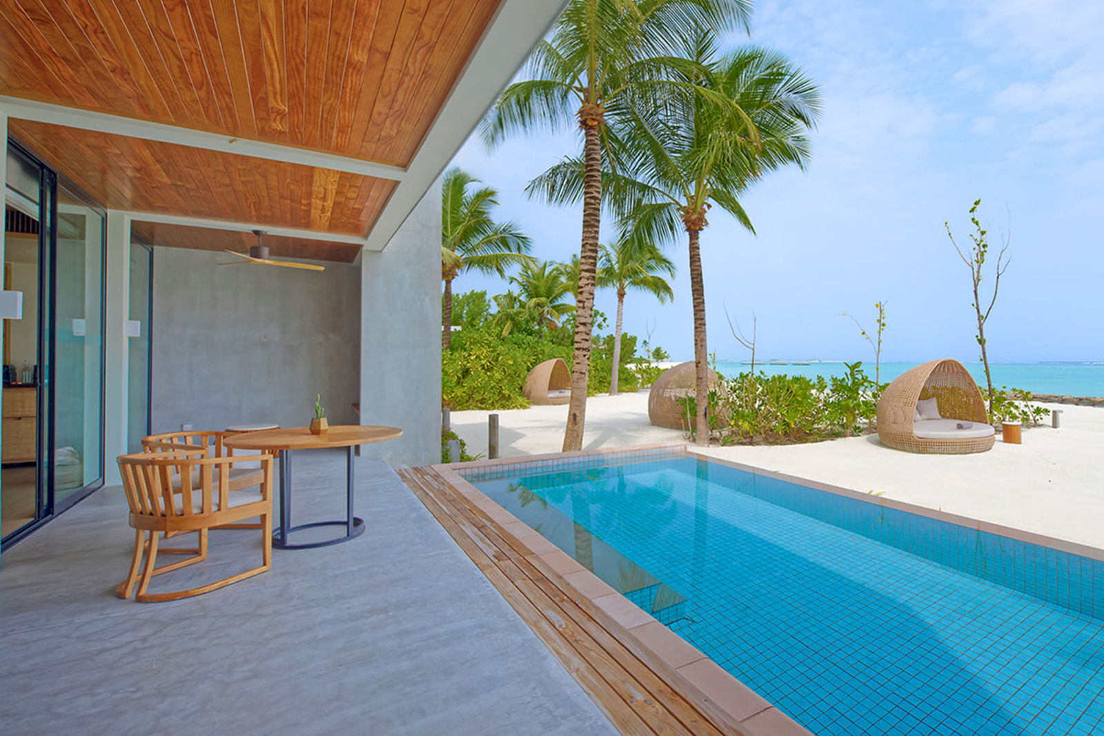 Three-Bedroom Beach Residence with Private Pool at Kuda Villingili Resort Maldives - photo 1
