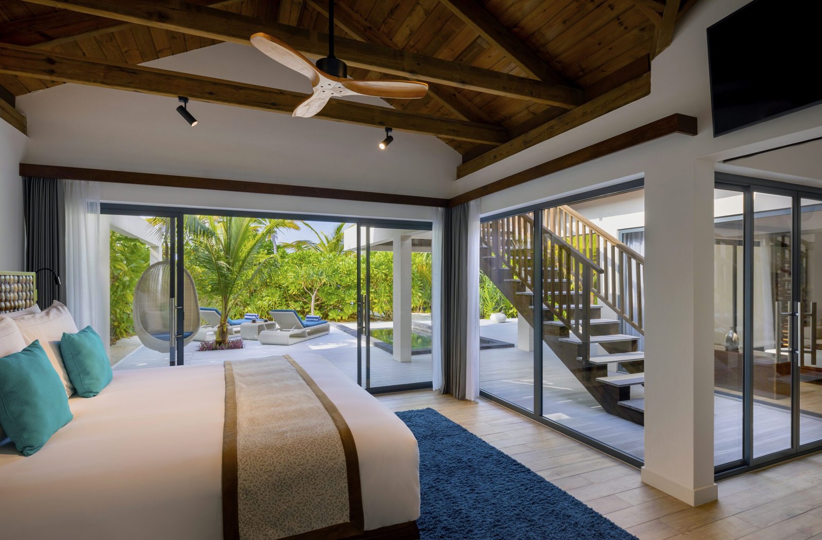 Pool Villa at Kuredhivaru Resort & Spa Maldives