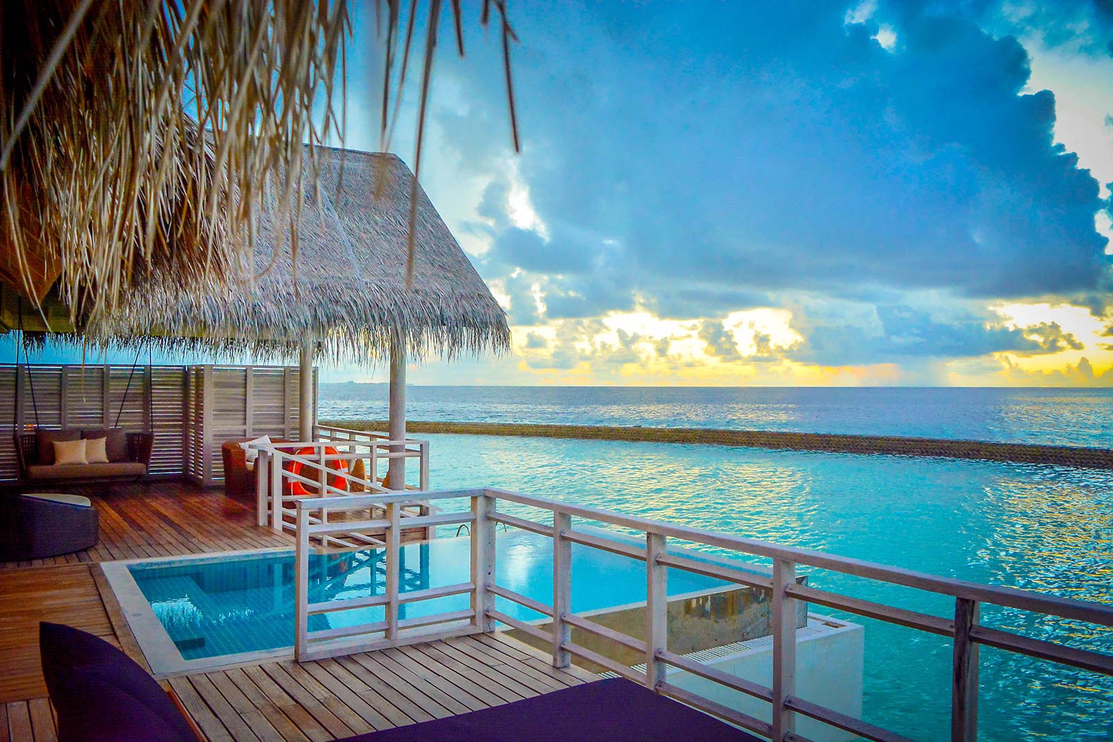Water Villa Suite with private pool at NH Maldives Kuda Rah - photo 1