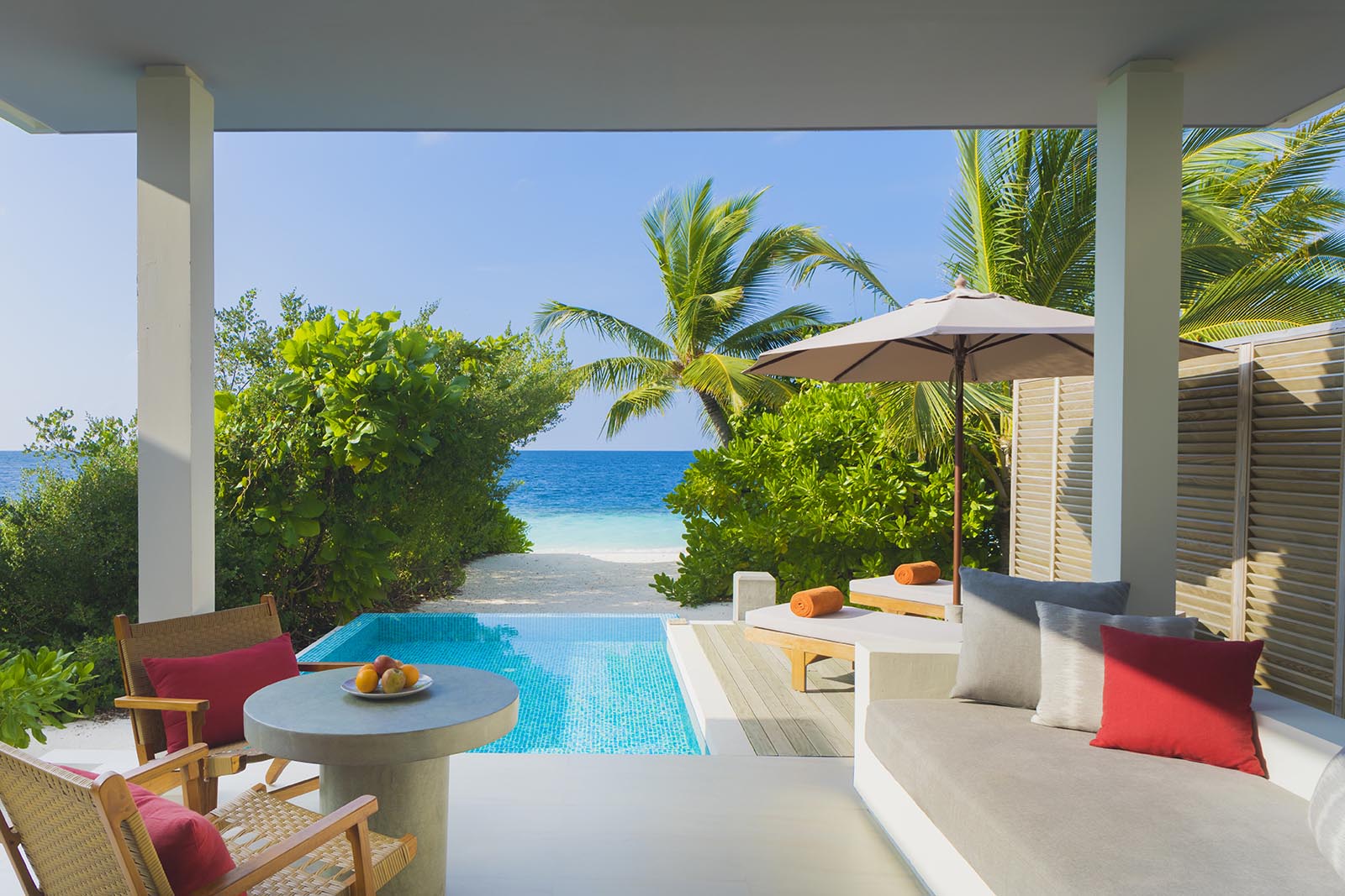 Beach Villas with Pool at Niva Dhigali Maldives - photo 1