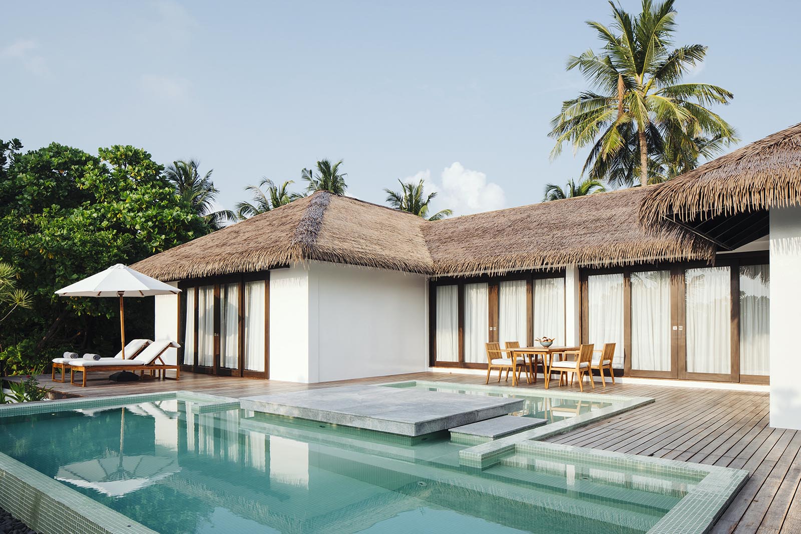 Beach Two-Bedroom Pool Retreat at Noku Maldives Resort - photo 1