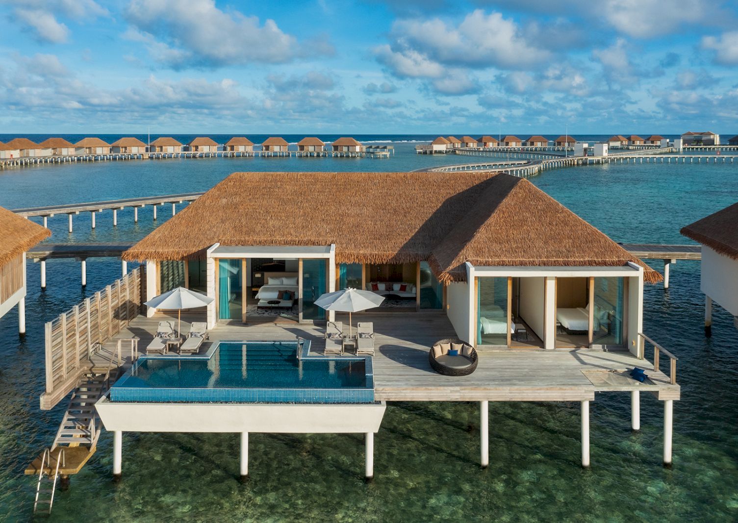 Overwater Villa - 3 Bedrooms - Pool & Lagoon View at Radisson Blu Resort - photo 1
