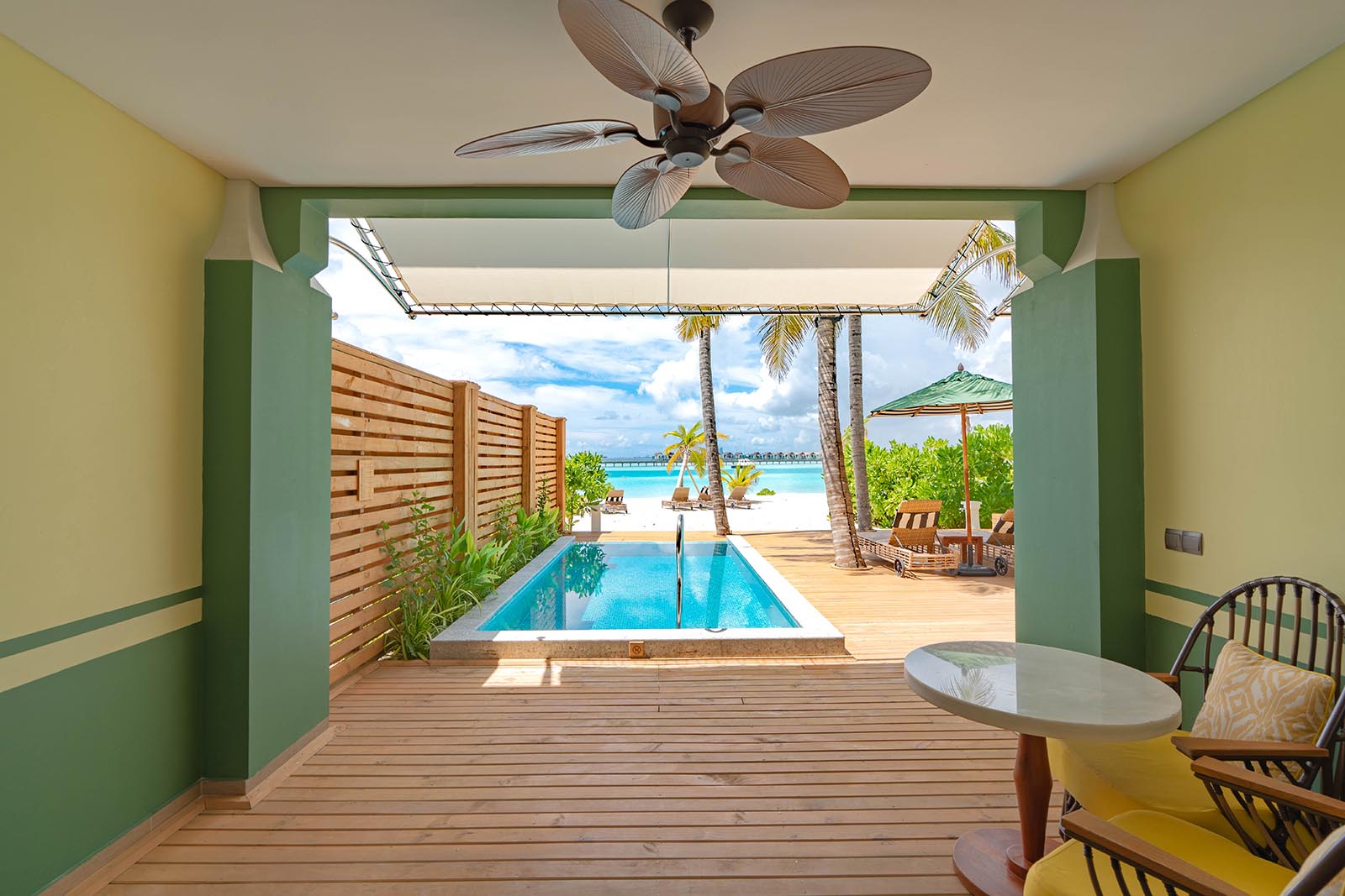 Beach Room with Pool at SAii Lagoon Maldives, by Hilton - photo 1