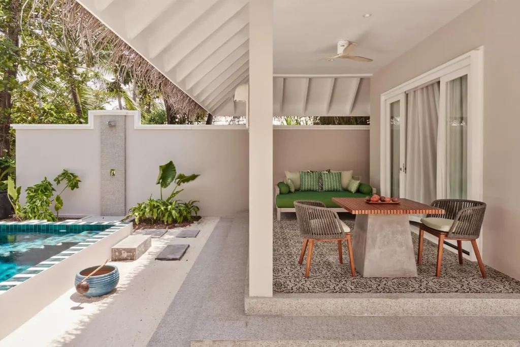 Beach Villa at Seaside Finolhu Baa Atoll Maldives