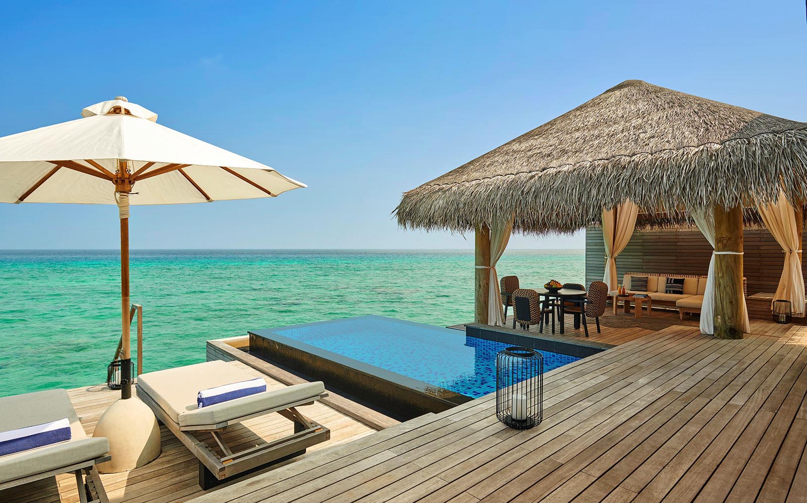 Two Bedroom Water Sunrise Villa with Private Pool at Sirru Fen Fushi Private Lagoon Resort - photo 1