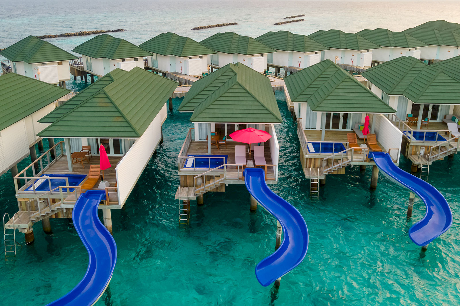 Water Villa with Pool + Slide at Siyam World Maldives - photo 1