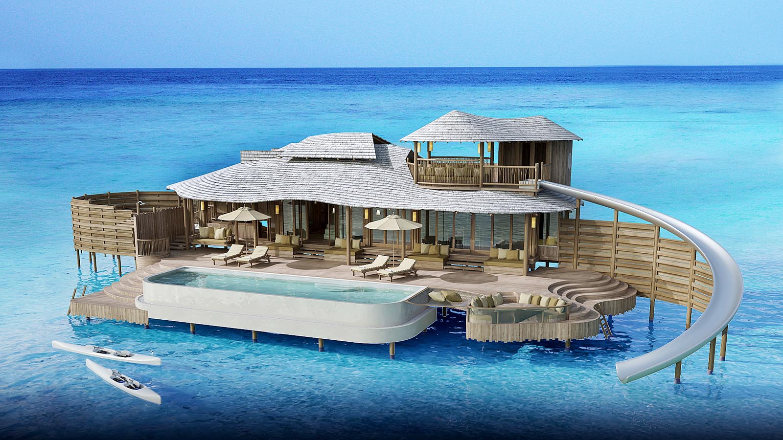 1 Bedroom Water Retreat with Slide at Soneva Fushi - photo 1
