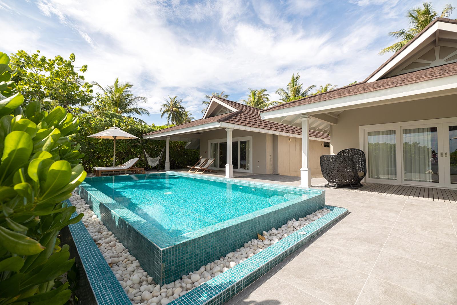 2 Bedroom Beach Villa with Pool at The Standard Huruvalhi Maldives - photo 1
