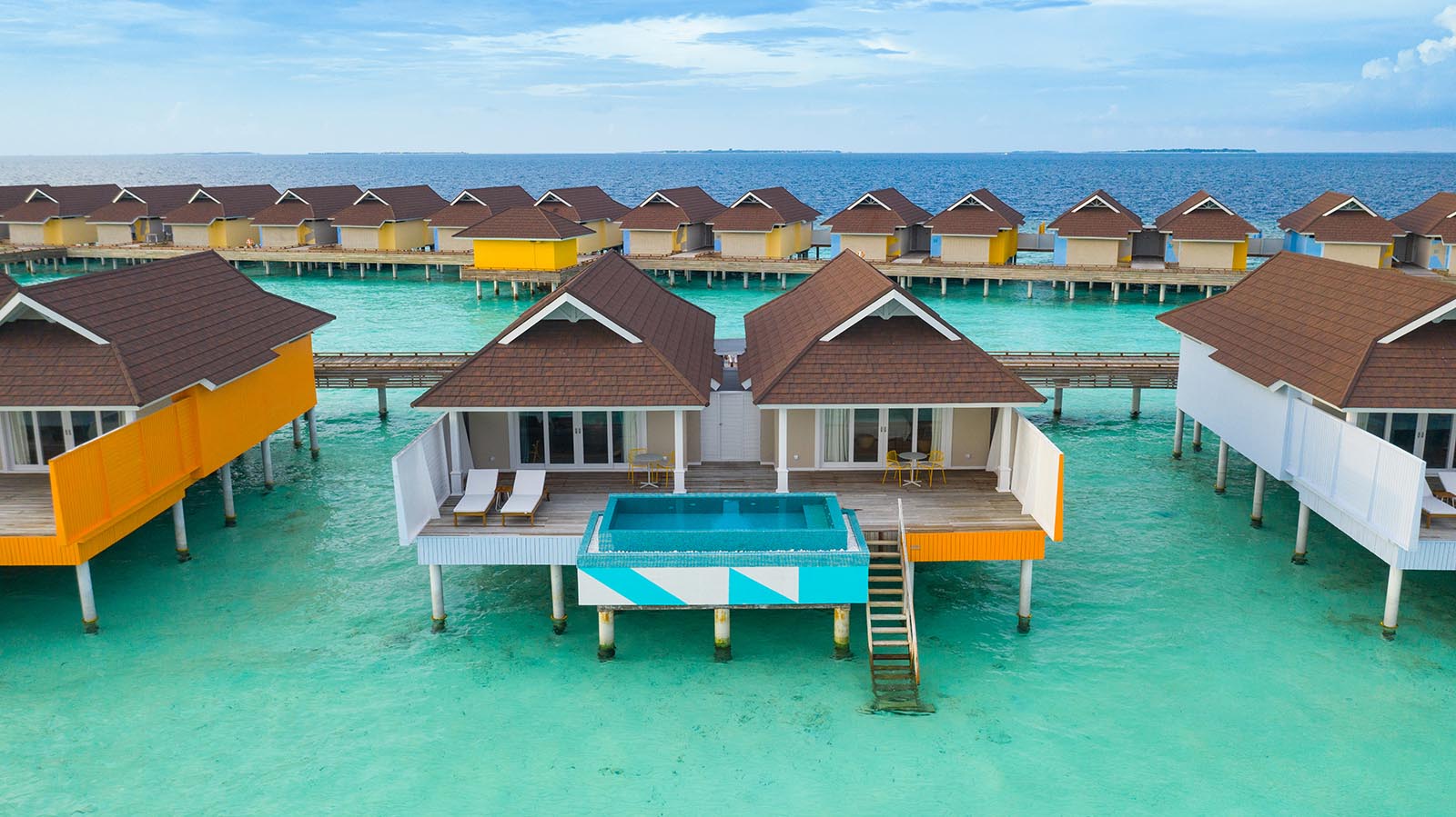 2 Bedroom Lagoon Overwater Villa with Pool at The Standard Huruvalhi Maldives - photo 1