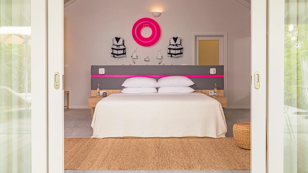 Beach Villa at The Standard Huruvalhi Maldives