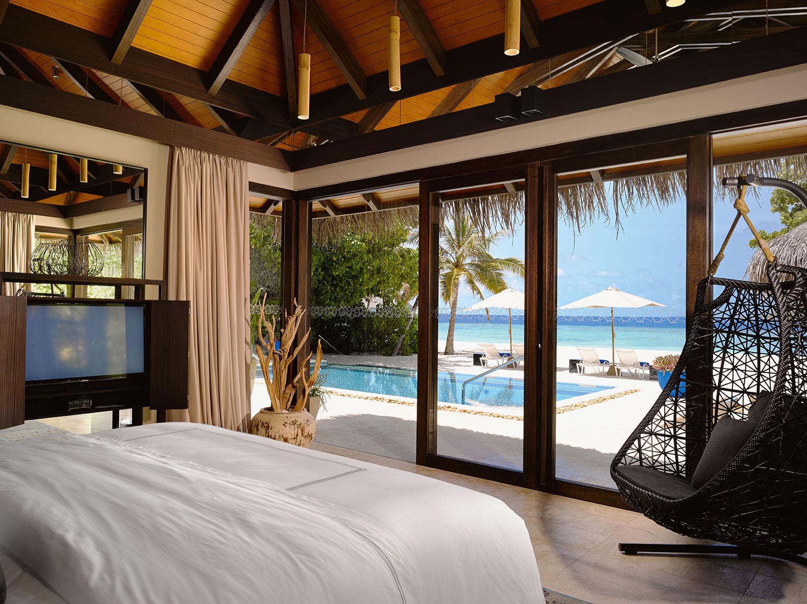 Deluxe Beach Pool Villa at Velaa Private Island Maldives - photo 1