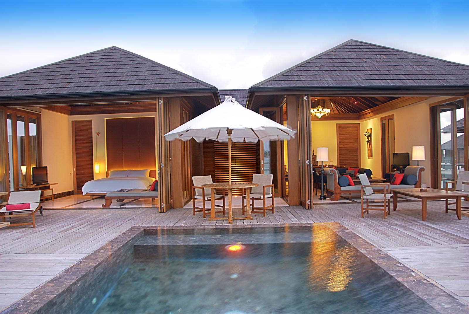 One Bedroom Ocean Suite with Pool at Villa Nautica Maldives Resort - photo 1