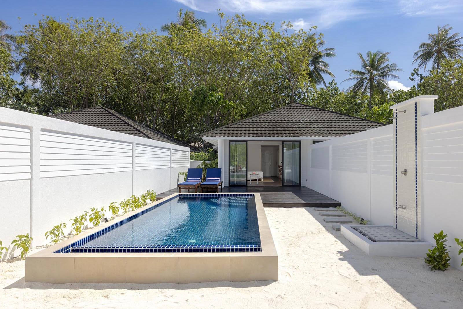 Sunset Deluxe Beach Pool Villa at Villa Nautica Maldives Resort - photo 1