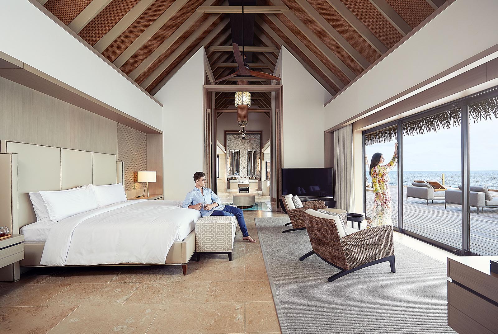 King Overwater Villa With Pool at Waldorf Astoria Maldives Ithaafushi - photo 1